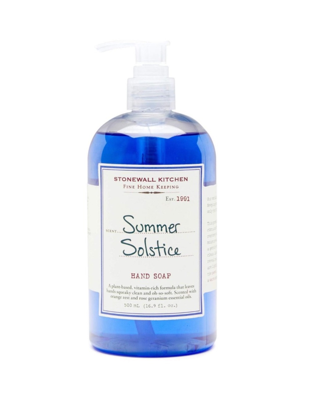 Stonewall Kitchen Summer Solstice Hand Soap 16.9 oz